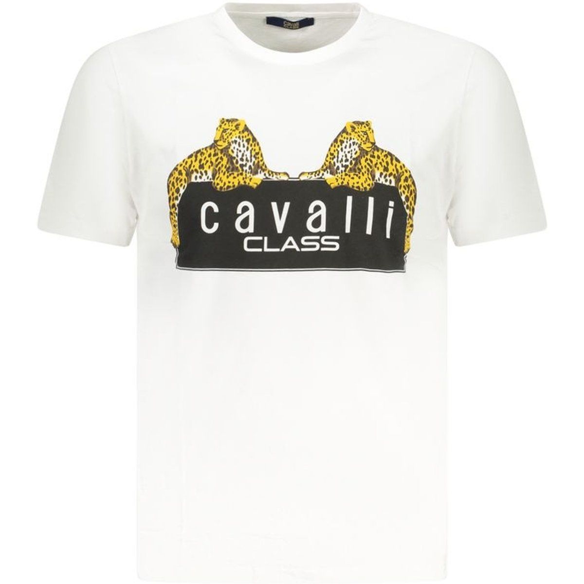 Leopardenmuster Kurzarm T-Shirt