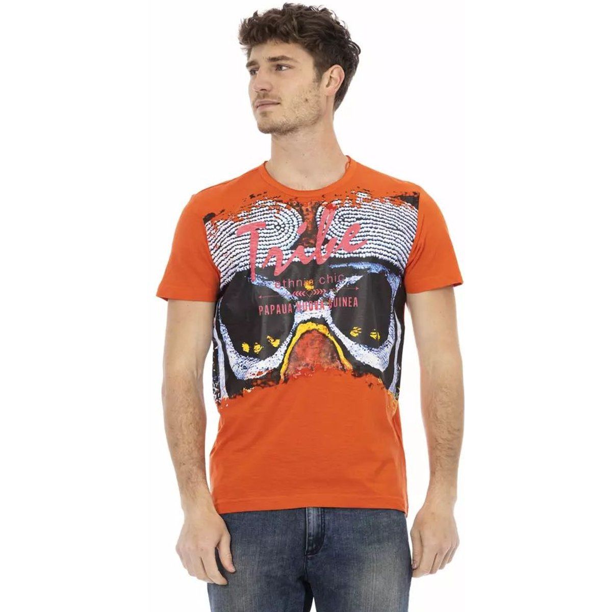 Tribe Papua T-Shirt mit Grafikdruck