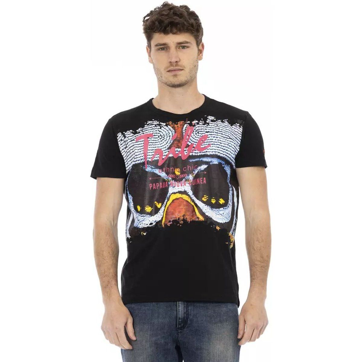 Ethno-Chic T-Shirt mit Grafikdruck