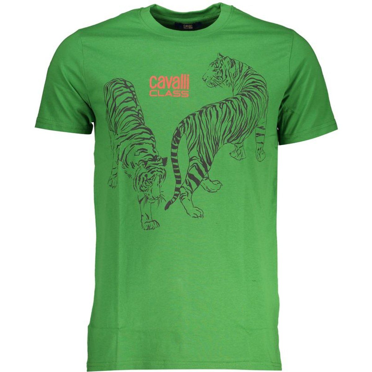 Tiger Grafik T-Shirt mit Rundhalsausschnitt