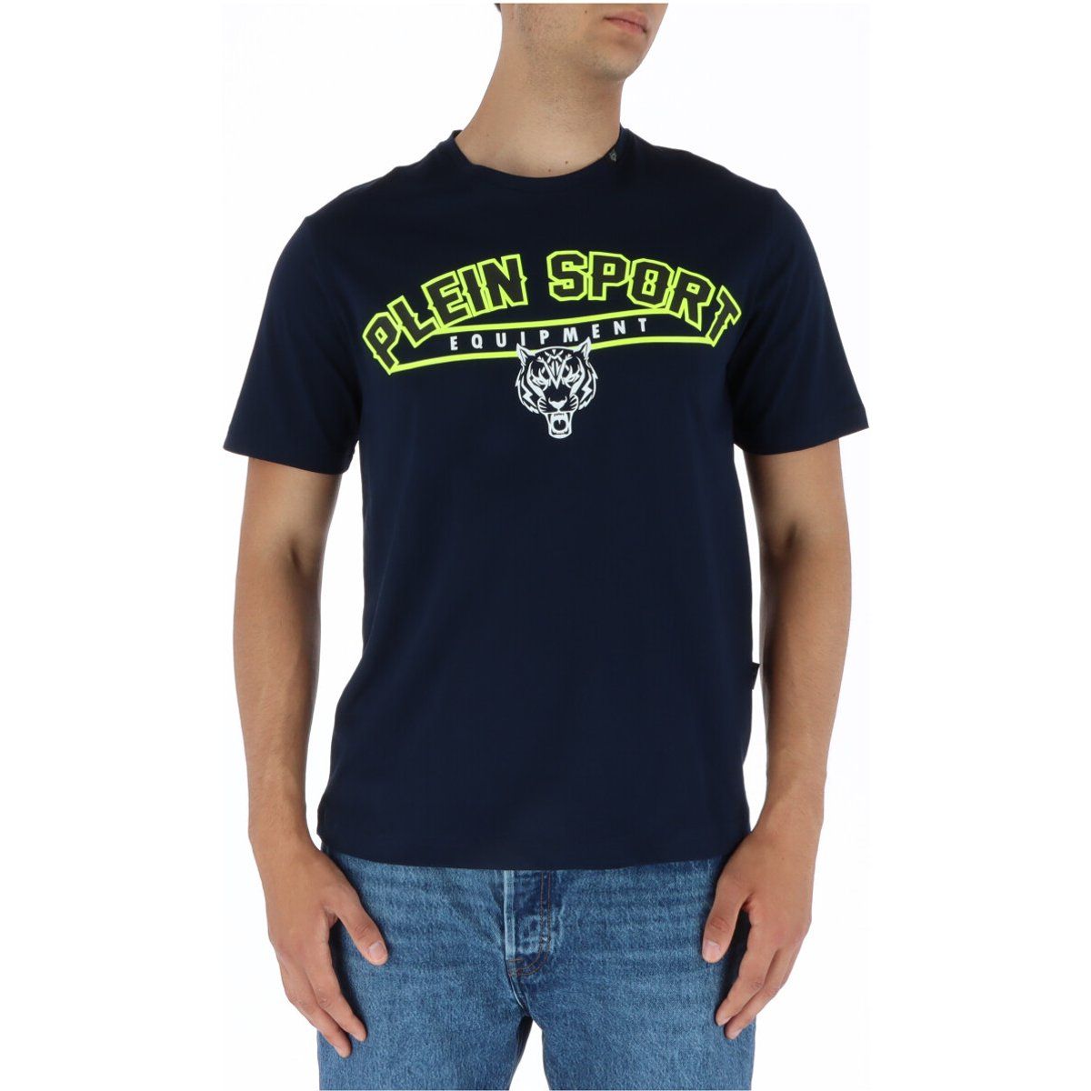 Plein Sport Tiger Grafik T-Shirt