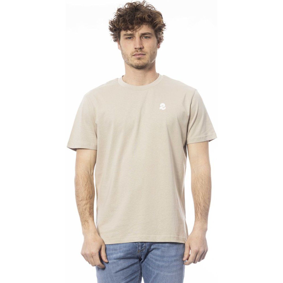 Lässiges T-Shirt mit Logo-Print und Rundhalsausschnitt
