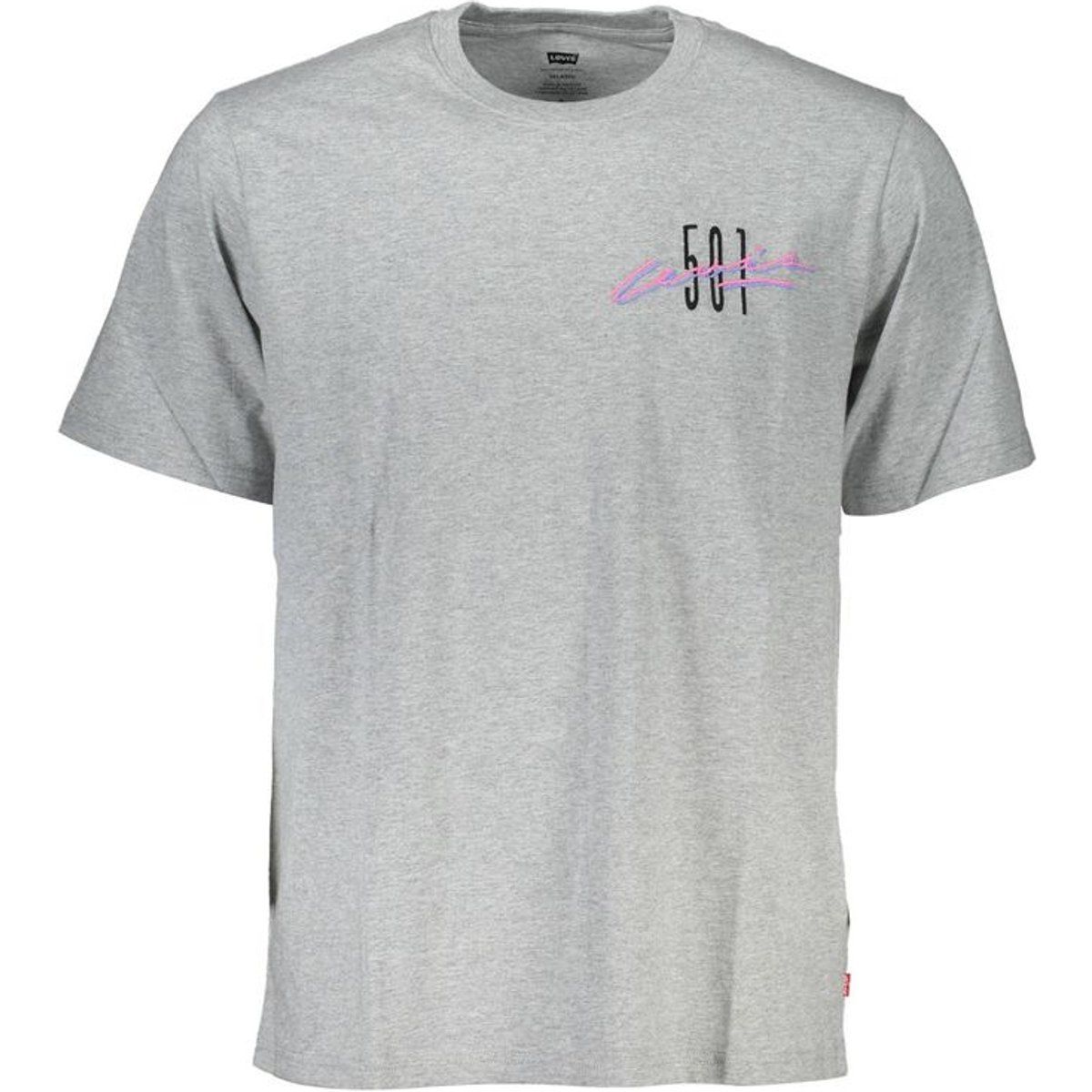Kurzärmeliges T-Shirt mit Grafik-Baumwolljersey