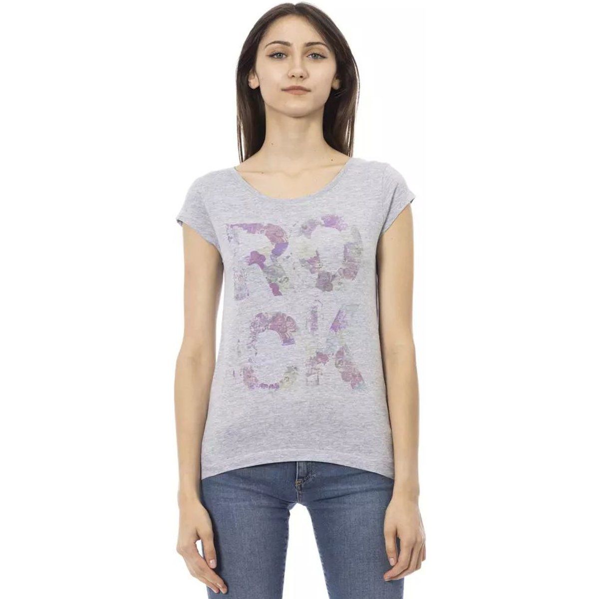 T-Shirt mit floralem Grafikdruck