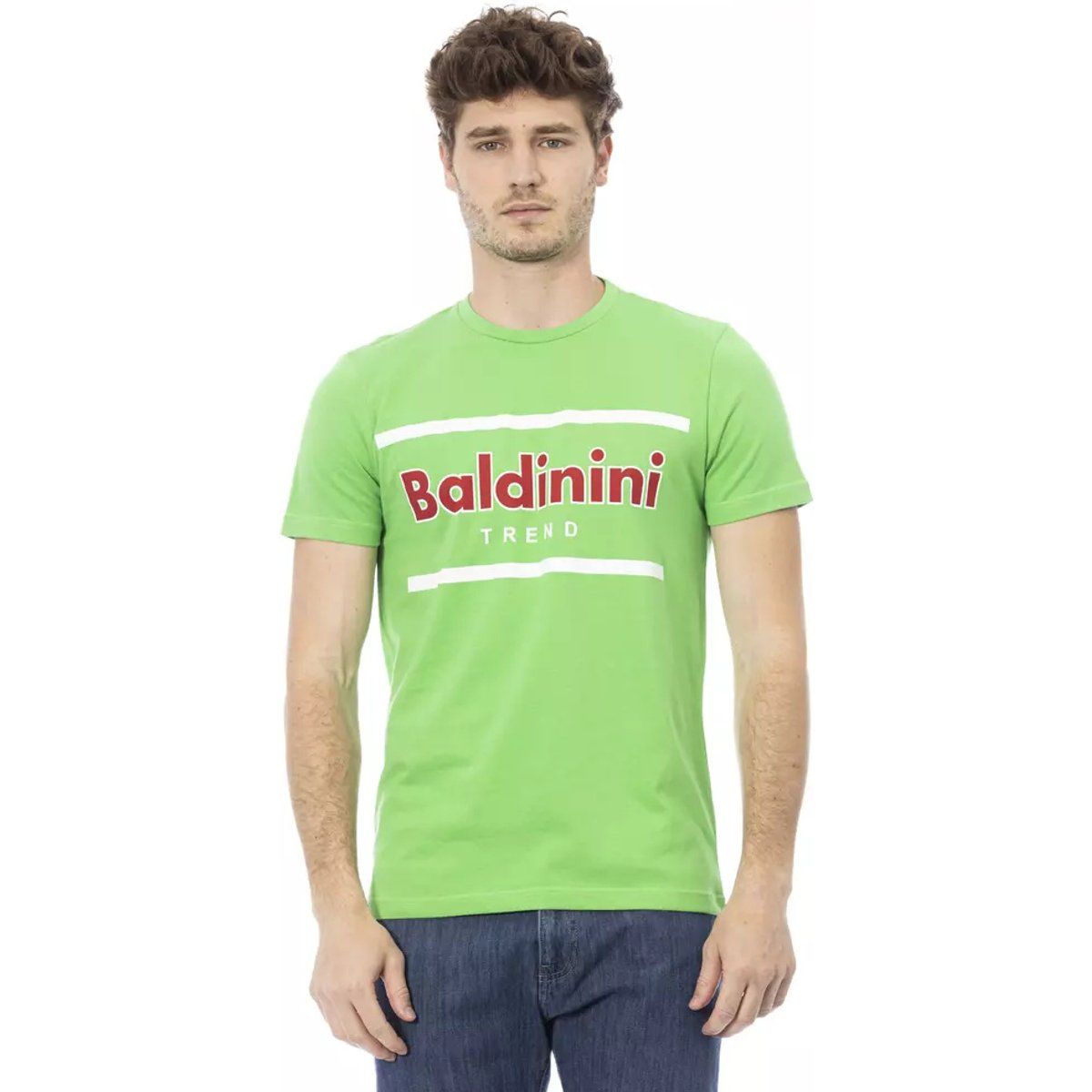 T-Shirt mit Logo-Grafik und Rundhalsausschnitt