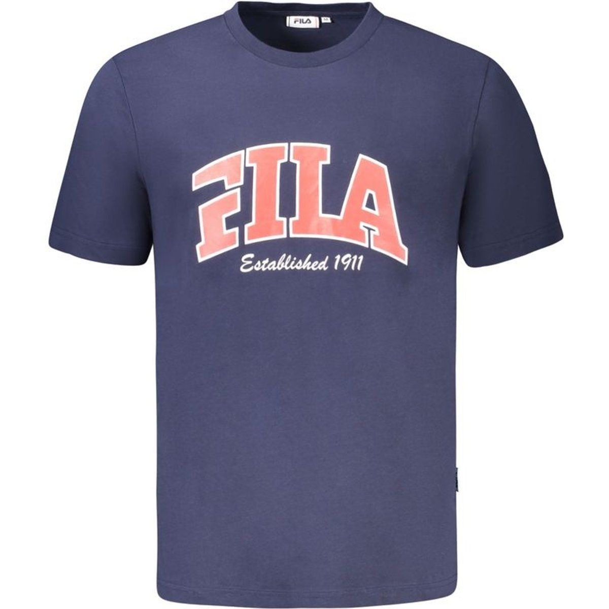 Klassisches Baumwoll-T-Shirt mit Logo