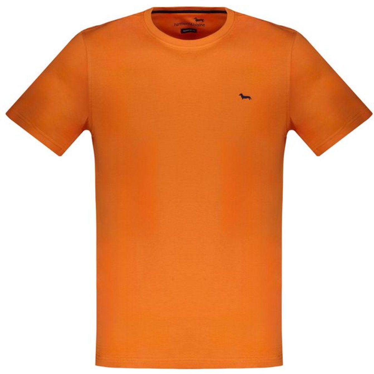 Klassisches Baumwoll T-Shirt mit Rundhalsausschnitt