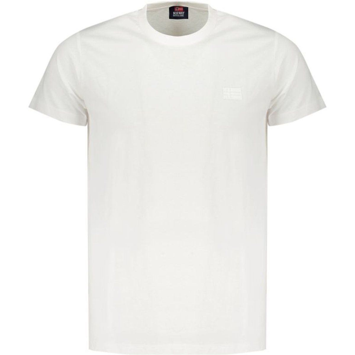 T-Shirt mit Rundhalsausschnitt in klassischer Passform