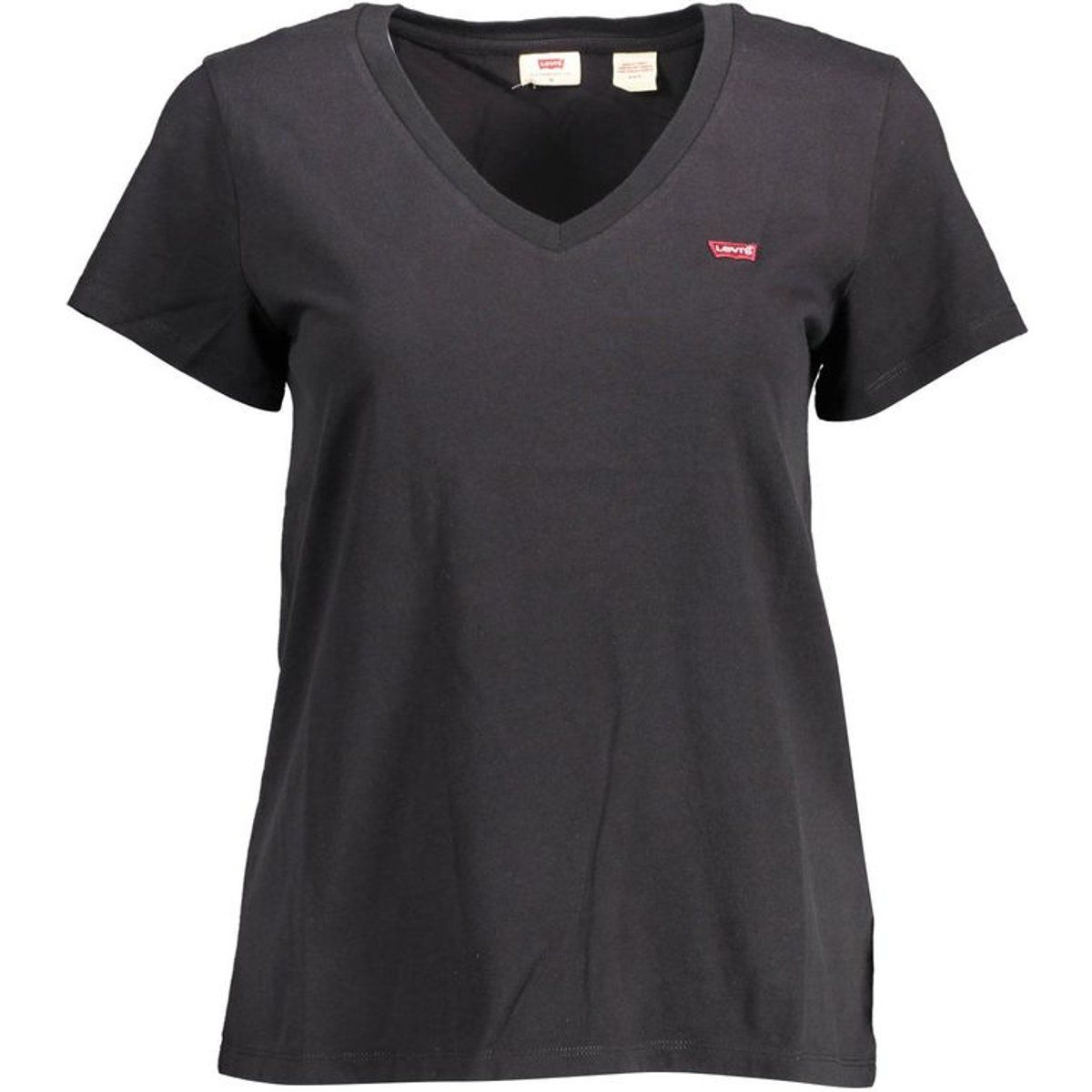 Klassisches V-Ausschnitt T-Shirt für Damen