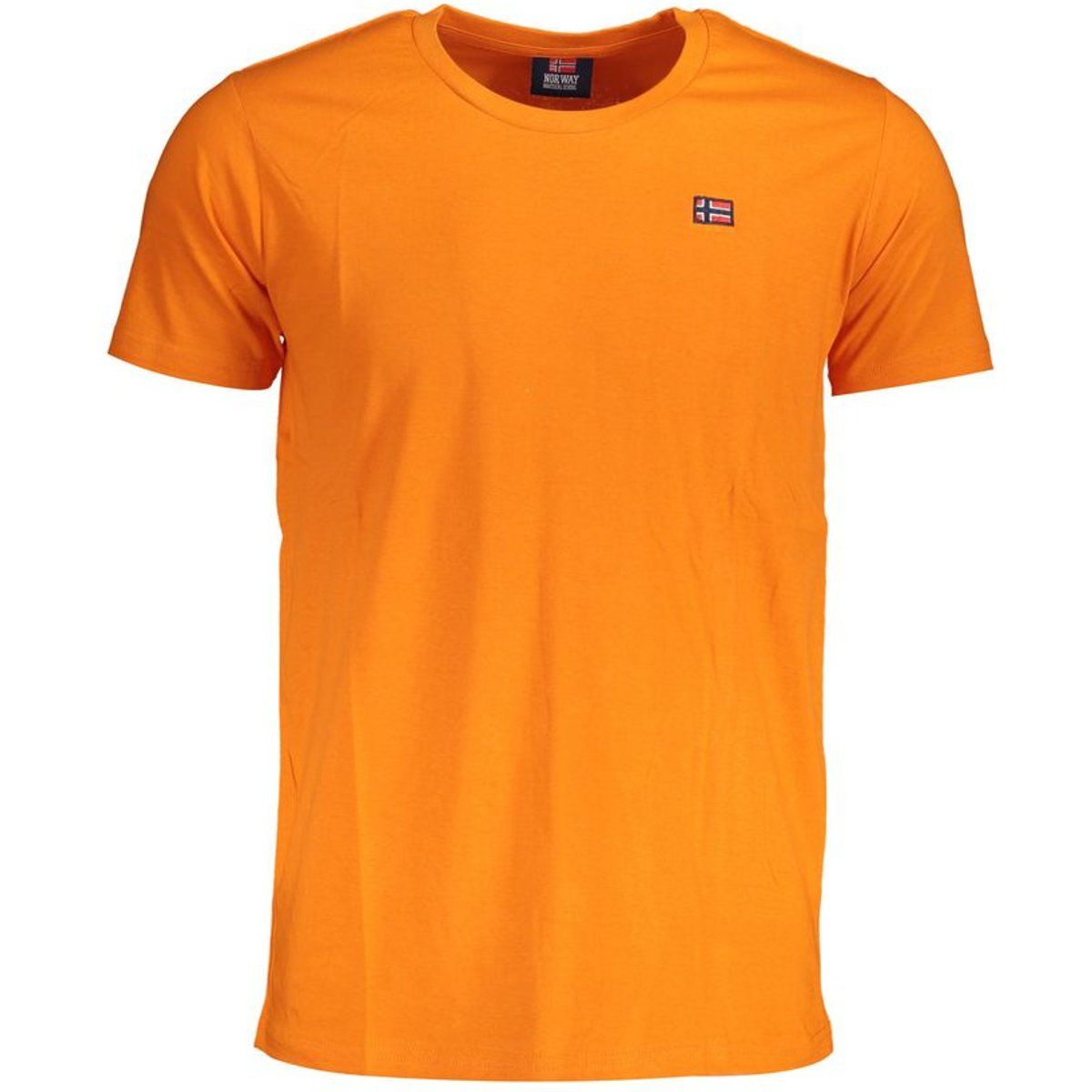 Klassisches einfarbiges Kurzarm-T-Shirt