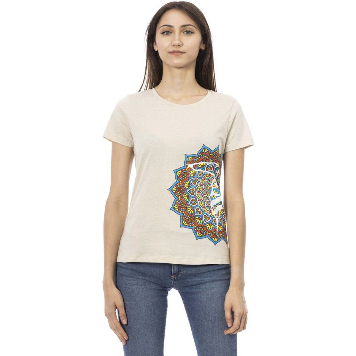 Mandala T-Shirt mit lockerer Passform