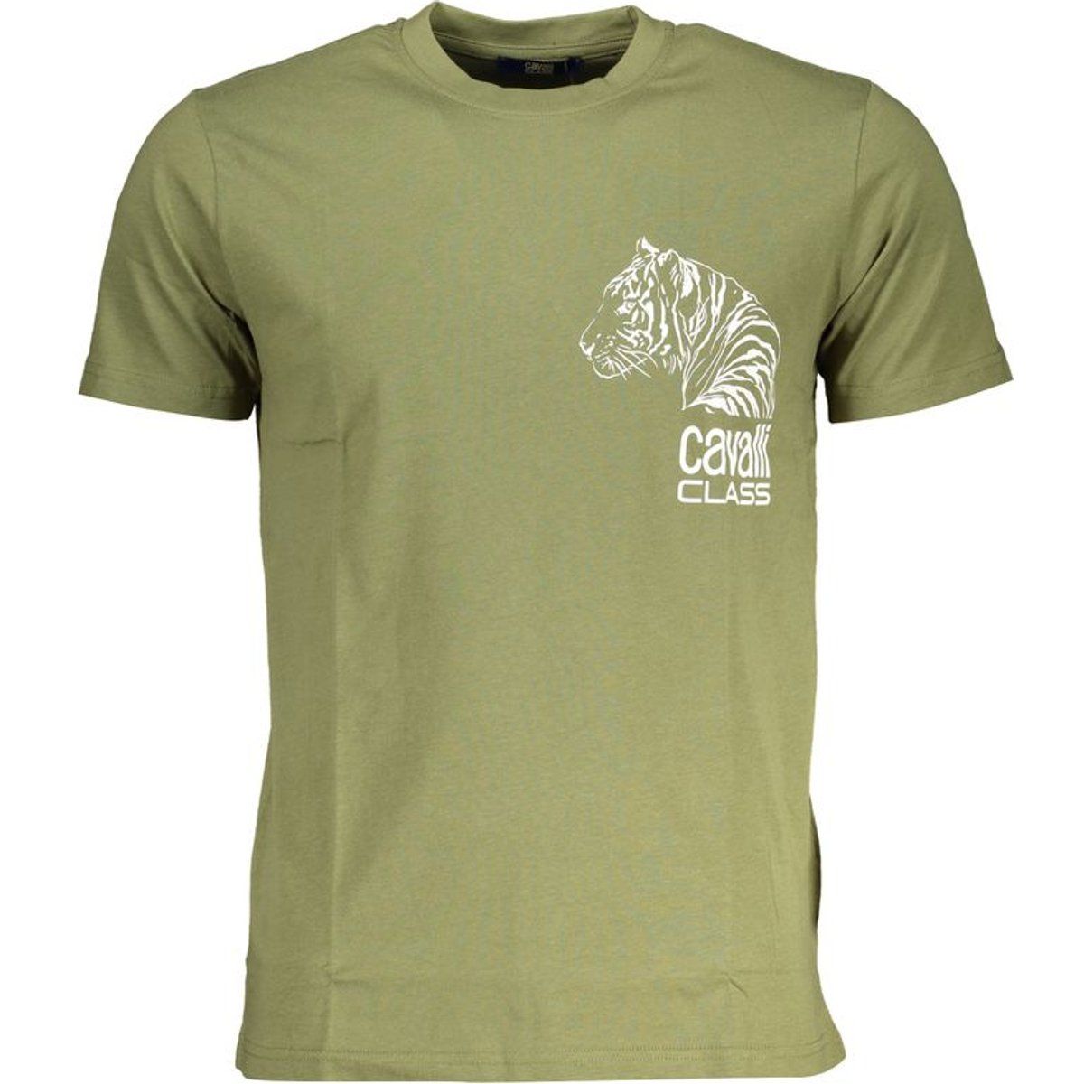 T-Shirt mit Tigergrafik und kurzen Ärmeln
