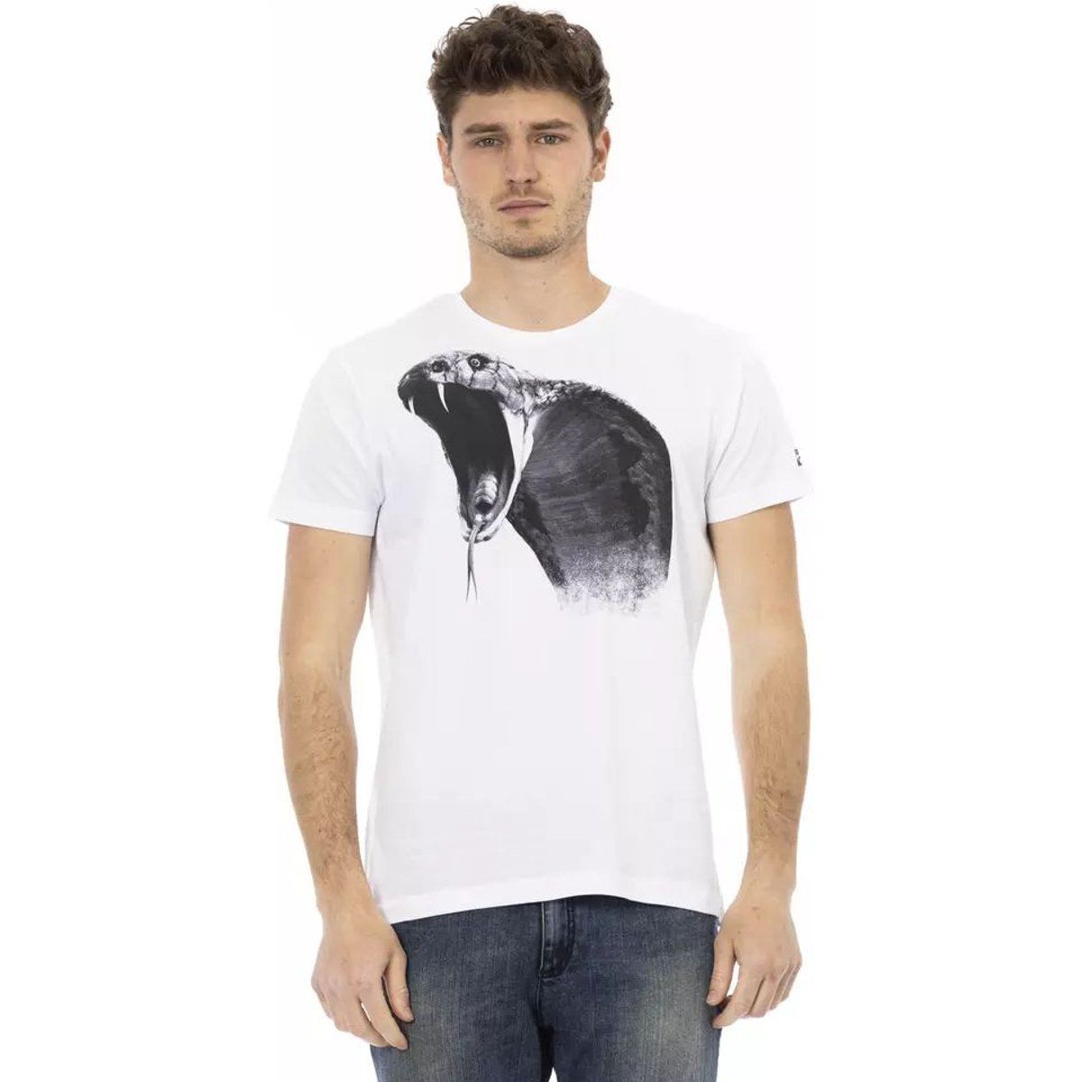 Grafik-T-Shirt mit kurzen Ärmeln