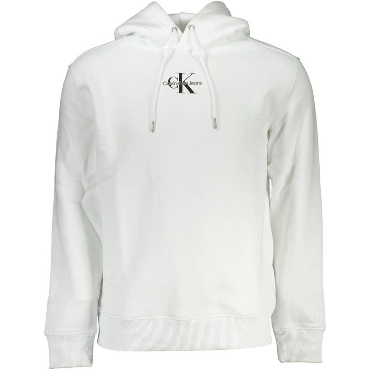 Kapuzenpullover mit Monogramm-Logo und Baumwollmischung