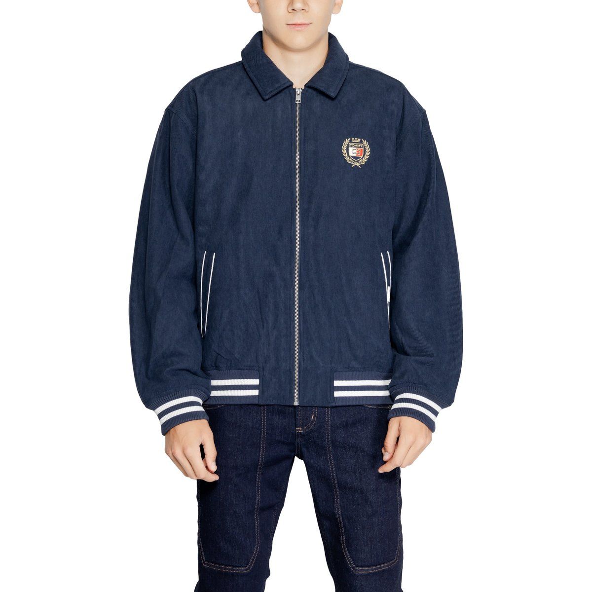 Herren Cord Reißverschlussjacke