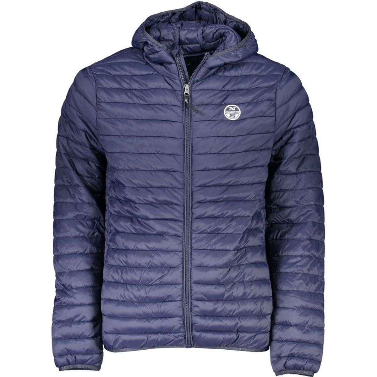 Gesteppte Wattierte Jacke mit Kapuze