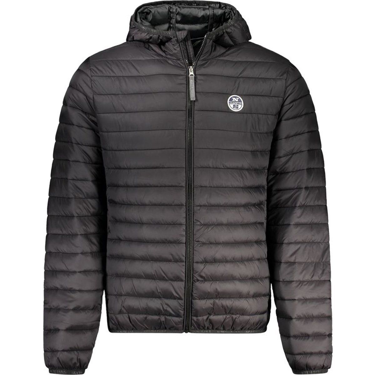 Gesteppte, leichte Pufferjacke mit Kapuze