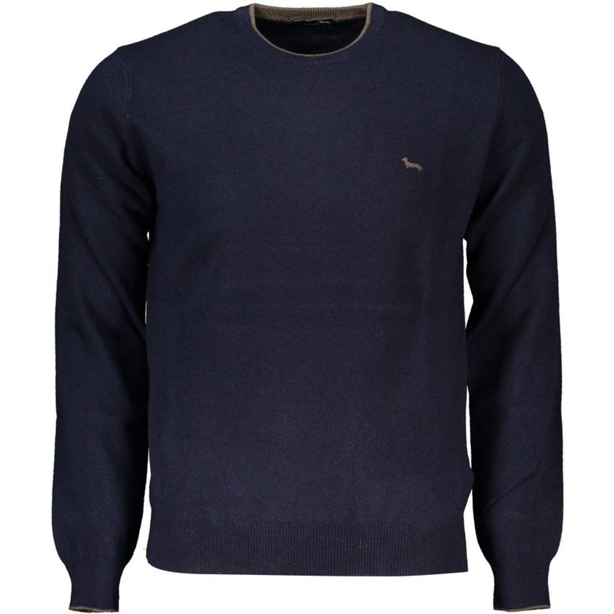 Klassischer Rundhals Strickpullover