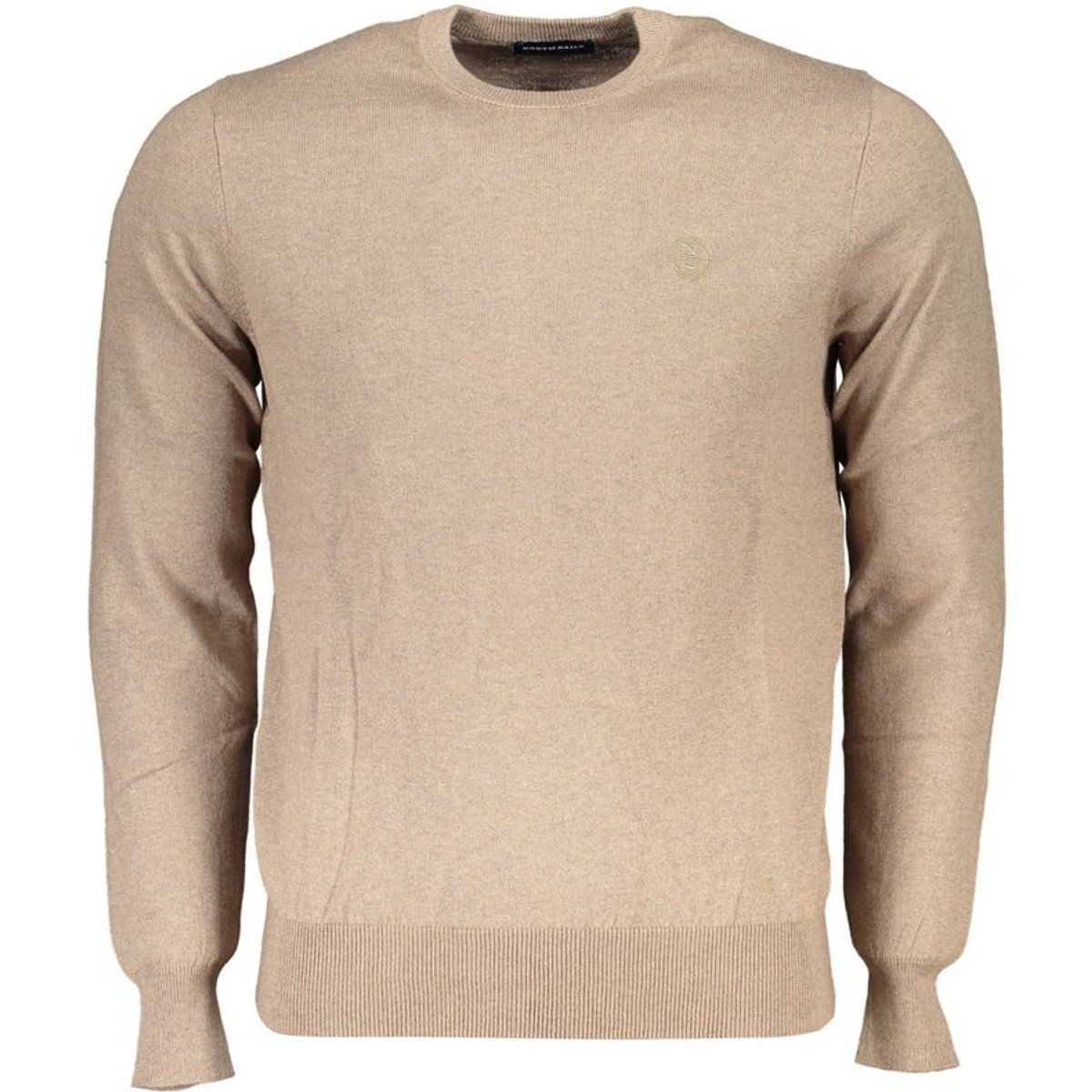 Klassischer Strickpullover mit Rundhalsausschnitt