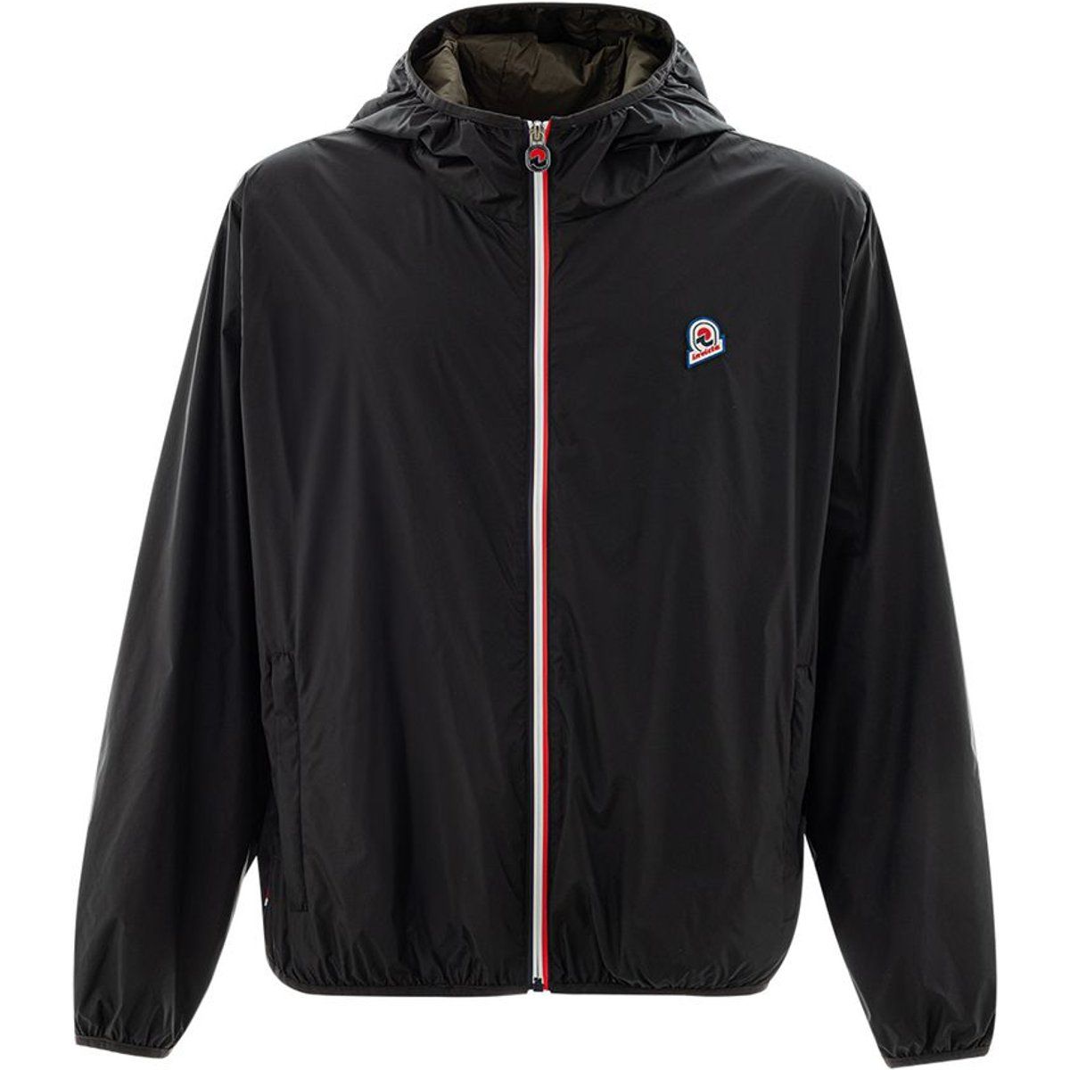 Leichte Regenjacke mit Kapuze