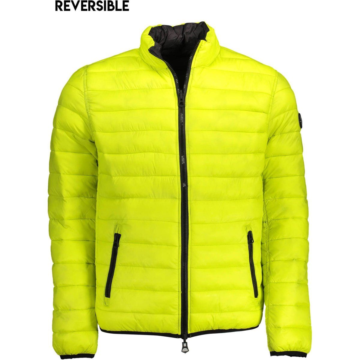 Wendbare Pufferjacke mit Stehkragen