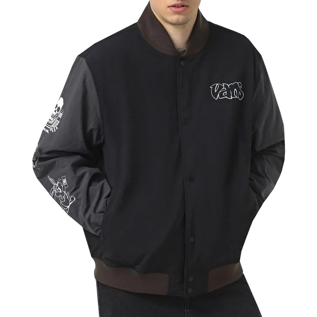 Lässige Collegejacke