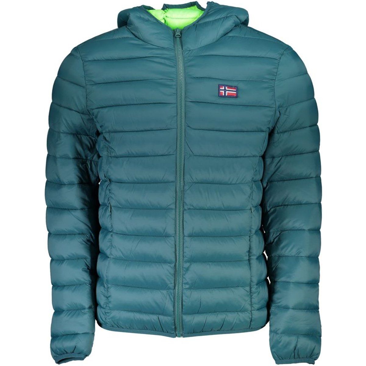 Leichte, gefütterte Jacke mit Kapuze