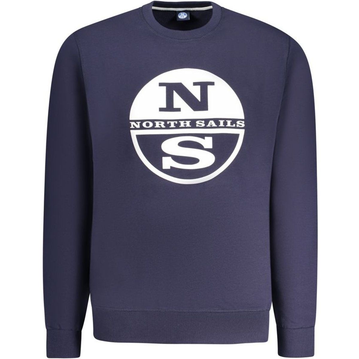 Klassisches Baumwoll-Sweatshirt mit Logo-Print