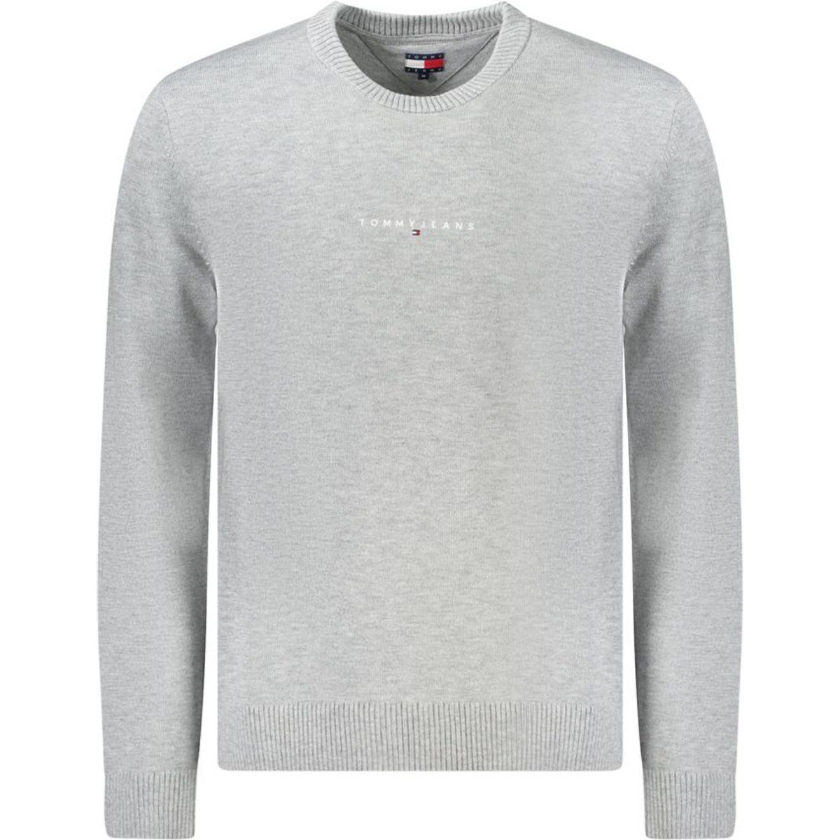 Minimalistischer Rundhals-Pullover mit Logo