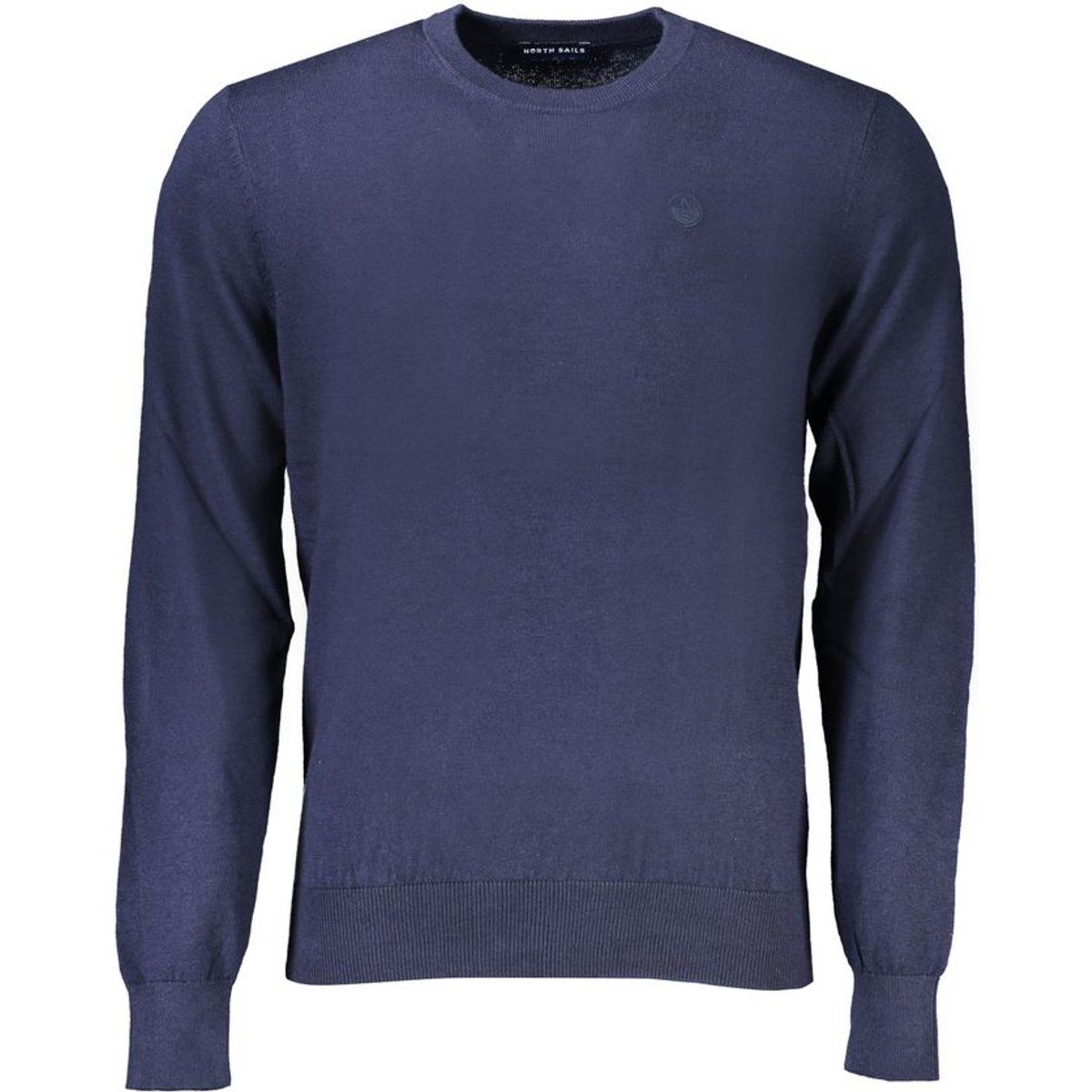 Klassischer Strickpullover mit Rundhalsausschnitt