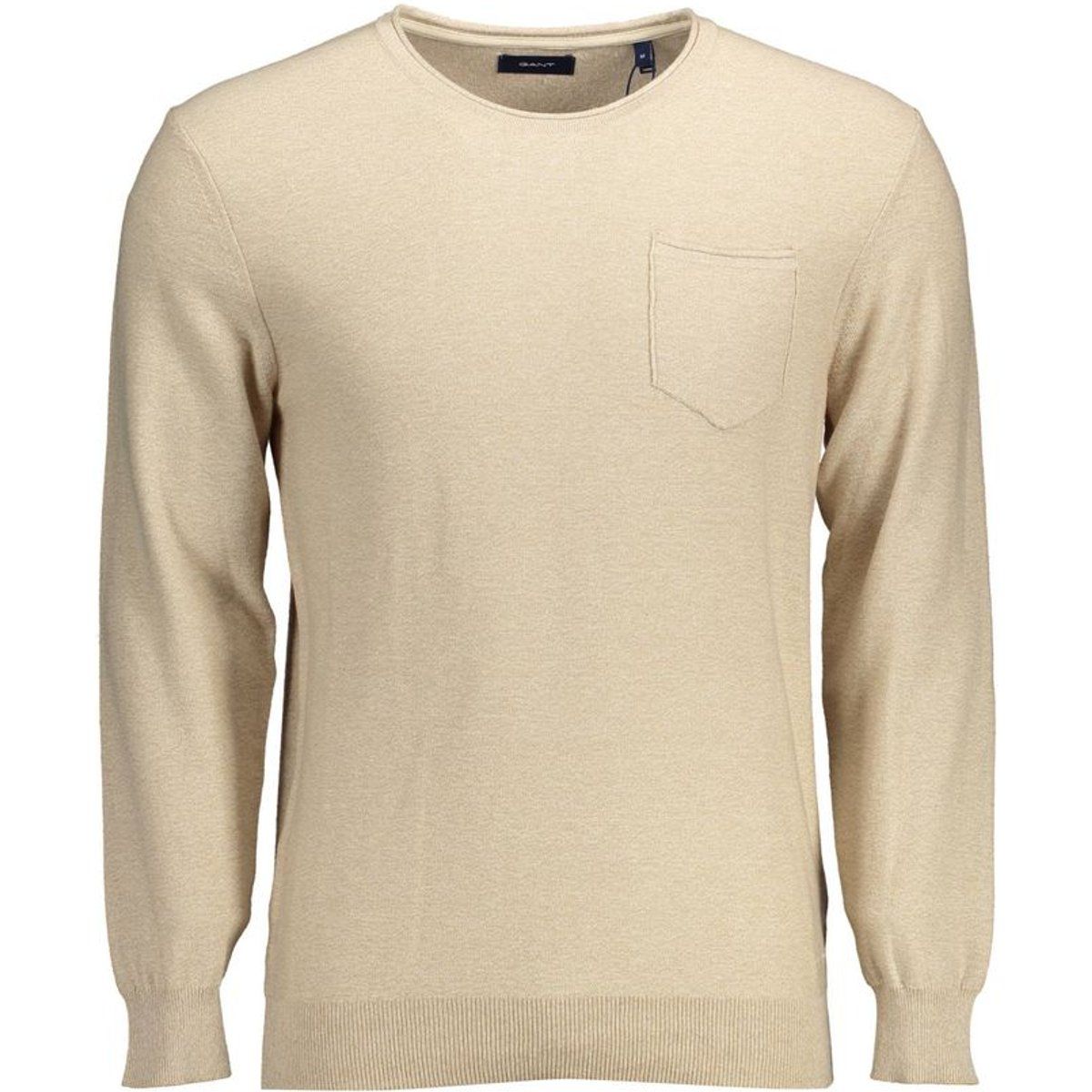 Langarm Crew-Neck Strickpullover