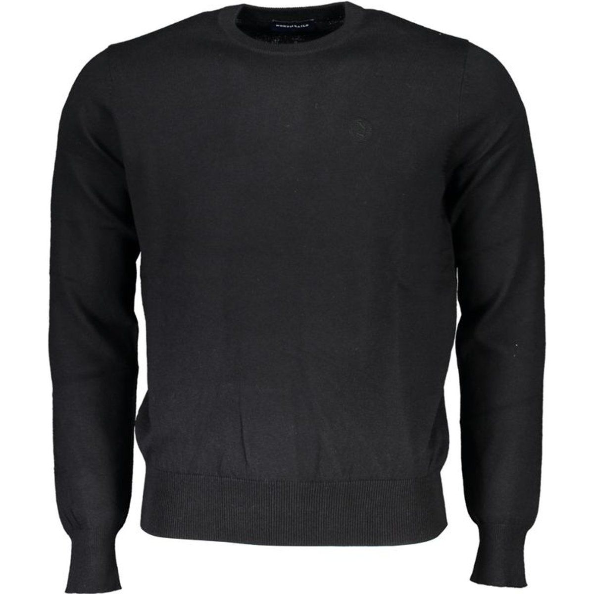 Klassischer Strickpullover mit Rundhalsausschnitt