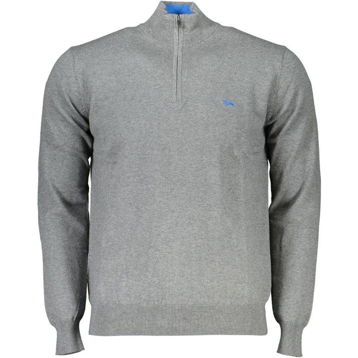 Herren Strickpullover mit Viertelreißverschluss