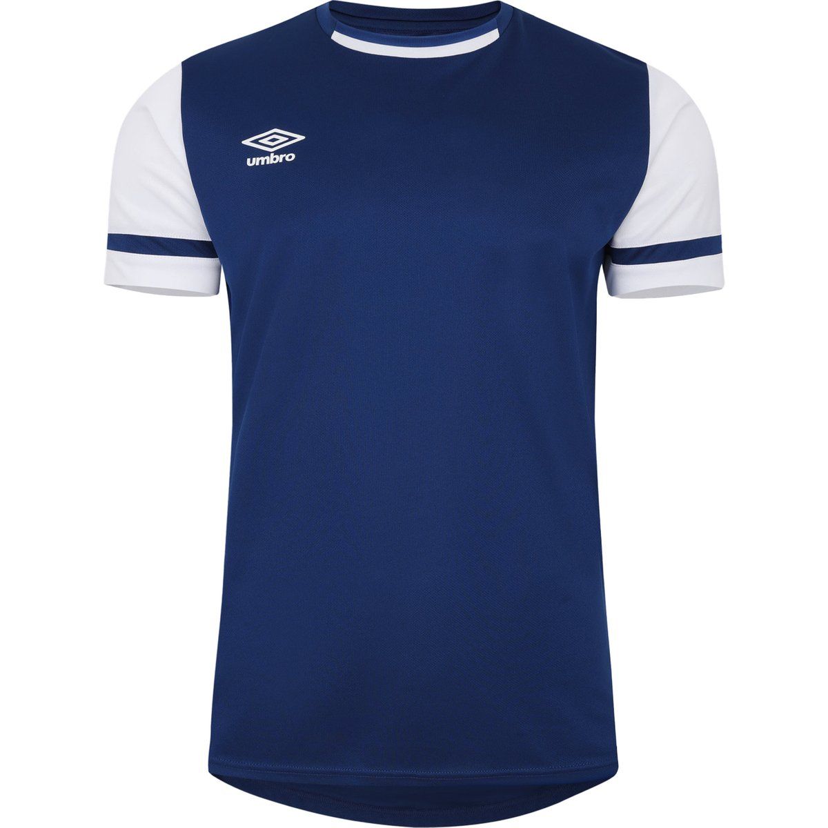 Marineblaues und Weißes T-Shirt für Herren