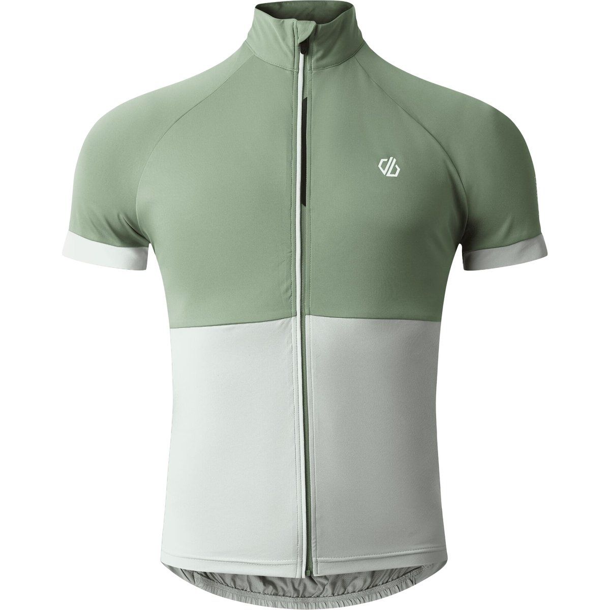Dare 2B - "Protraction III" Radfahr-Trikot für Herren (Heckengrün/Wassergrau)