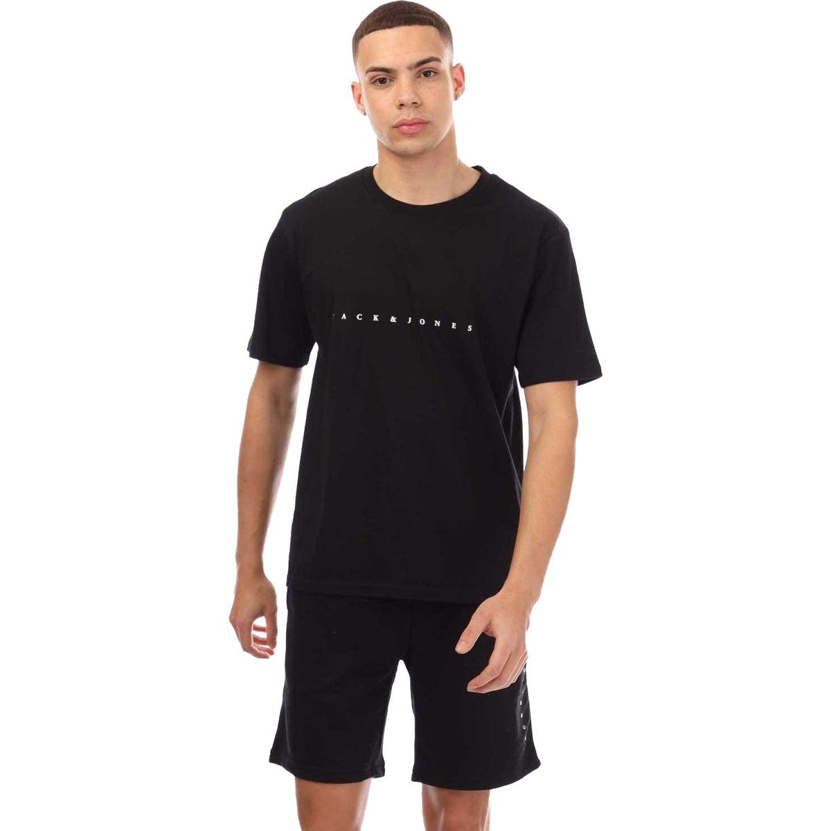 Herren T-Shirt und Shorts Set mit lockerem Schnitt