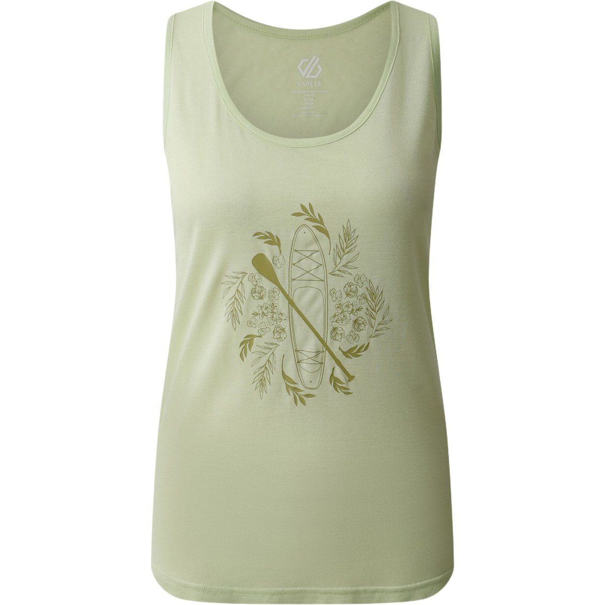Ärmelloses Tanktop mit Grafikdruck für Damen