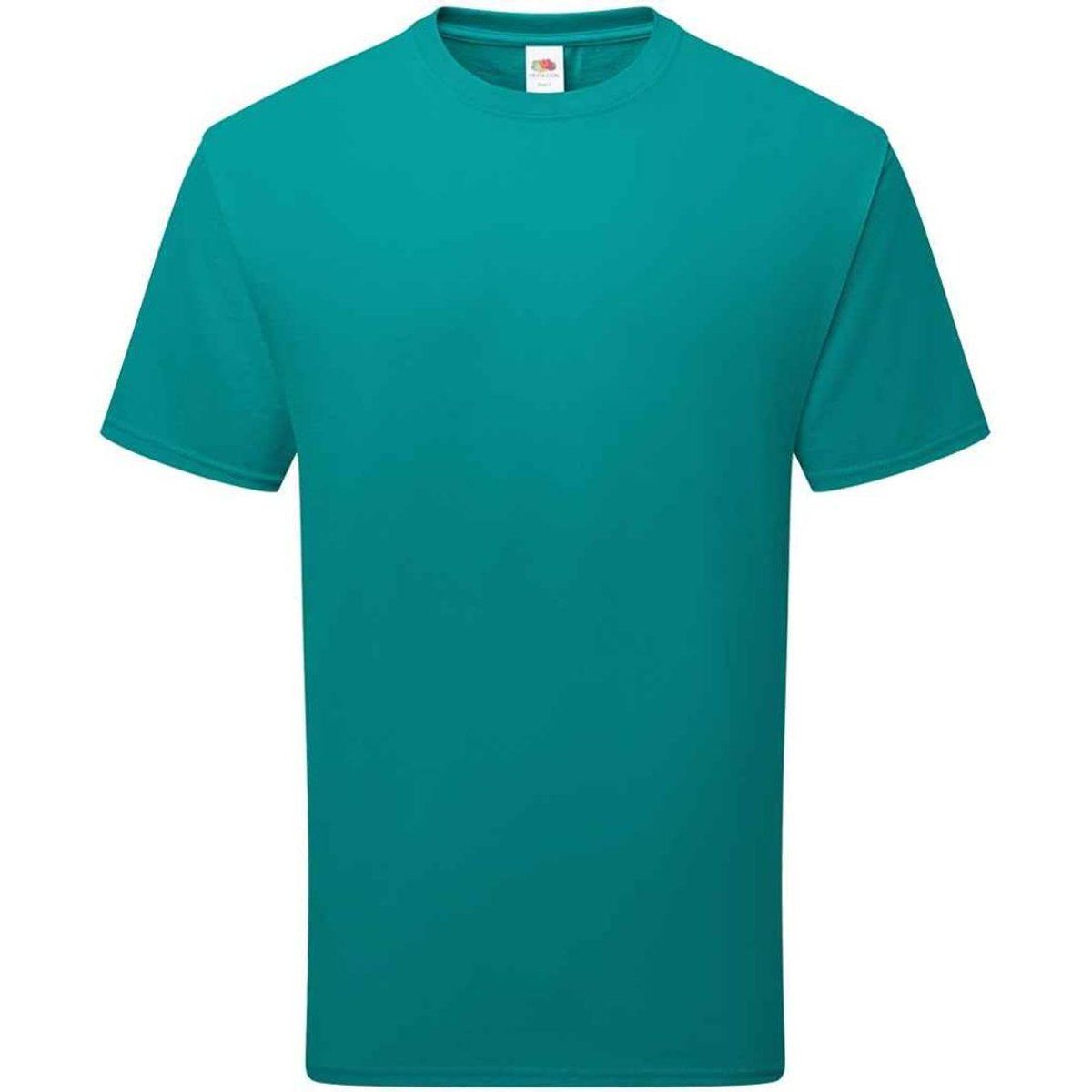 Klassisches Baumwoll-T-Shirt mit Rundhalsausschnitt