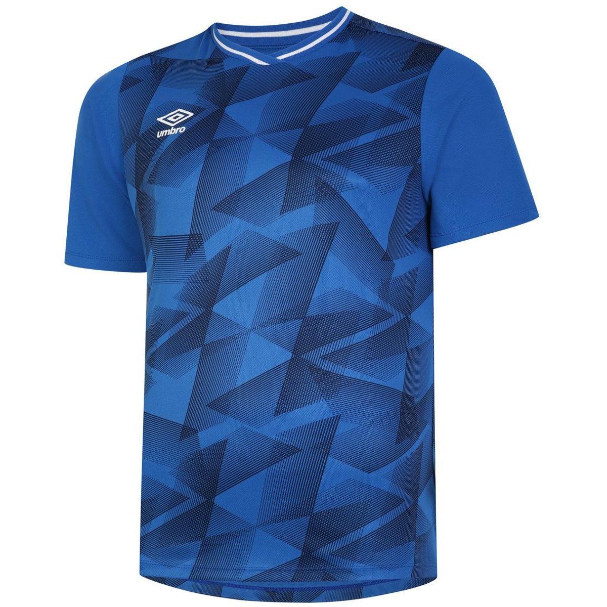 Herren Kurzarm Trikot mit geometrischem Druck