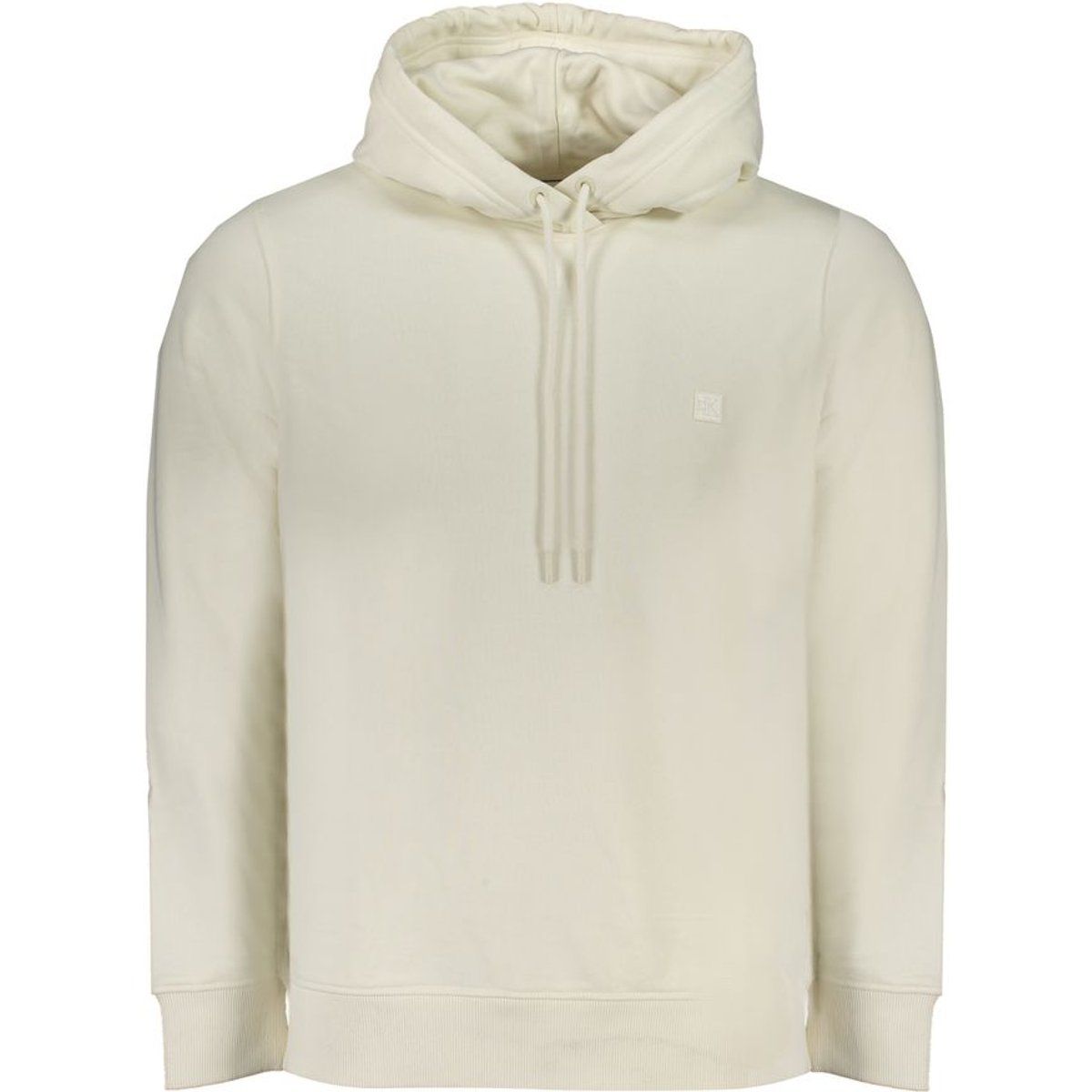 Locker geschnittener Baumwoll-Logo-Hoodie