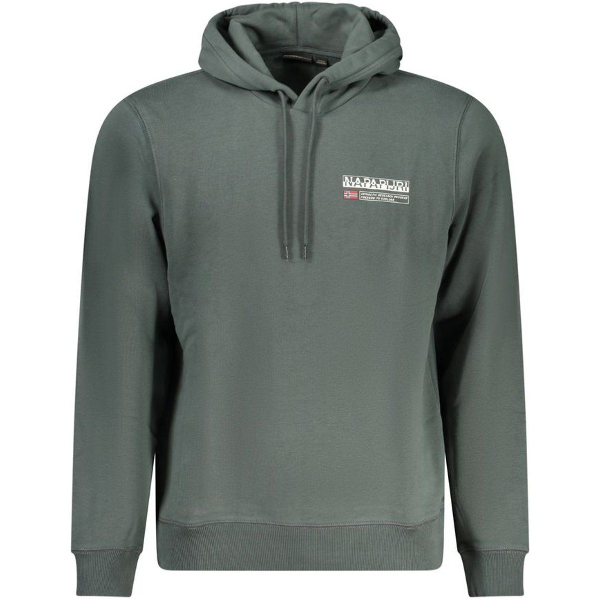 Lässiger Baumwoll-Hoodie mit Logoprint