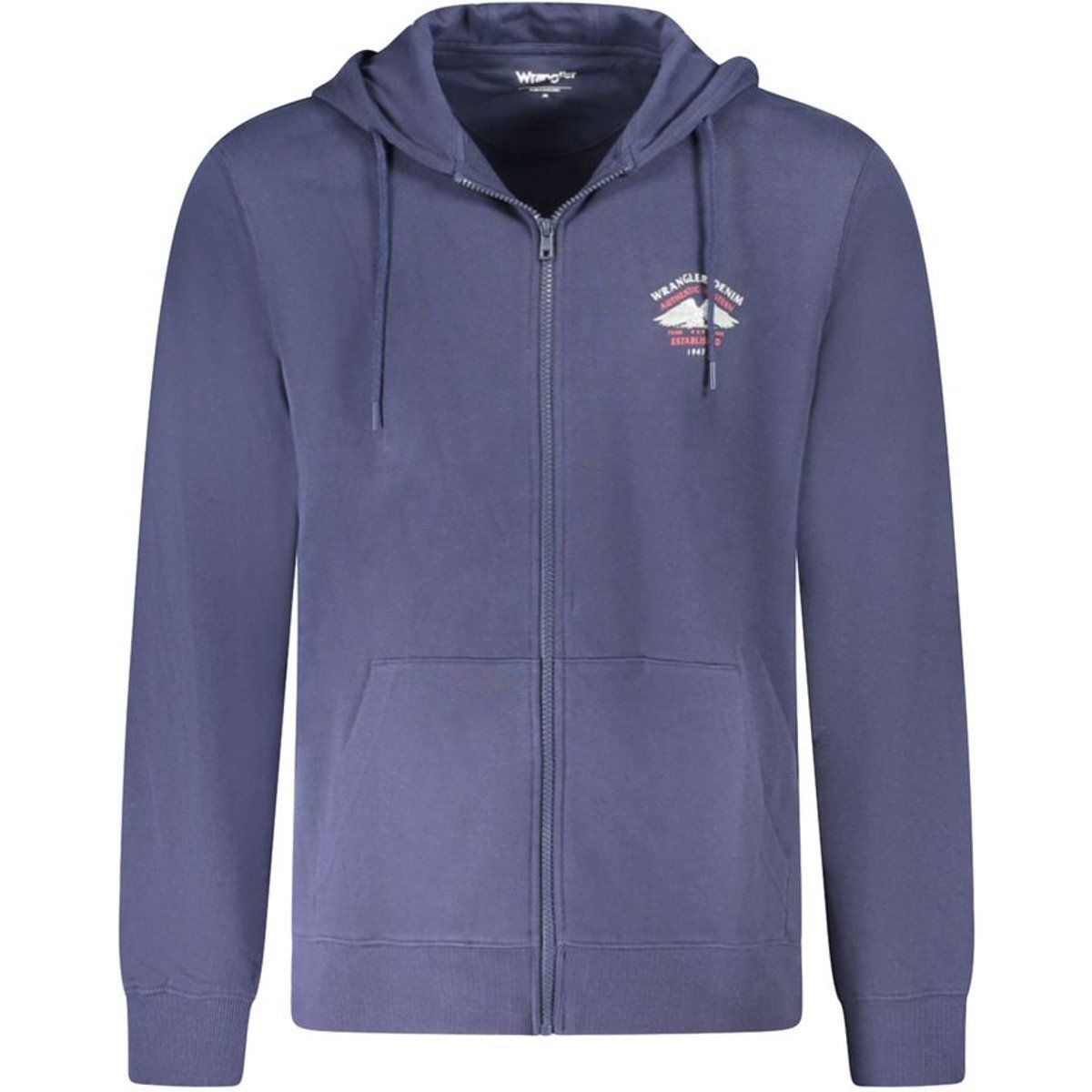 Herren Zip-Up Kapuzenpullover mit Grafikprint