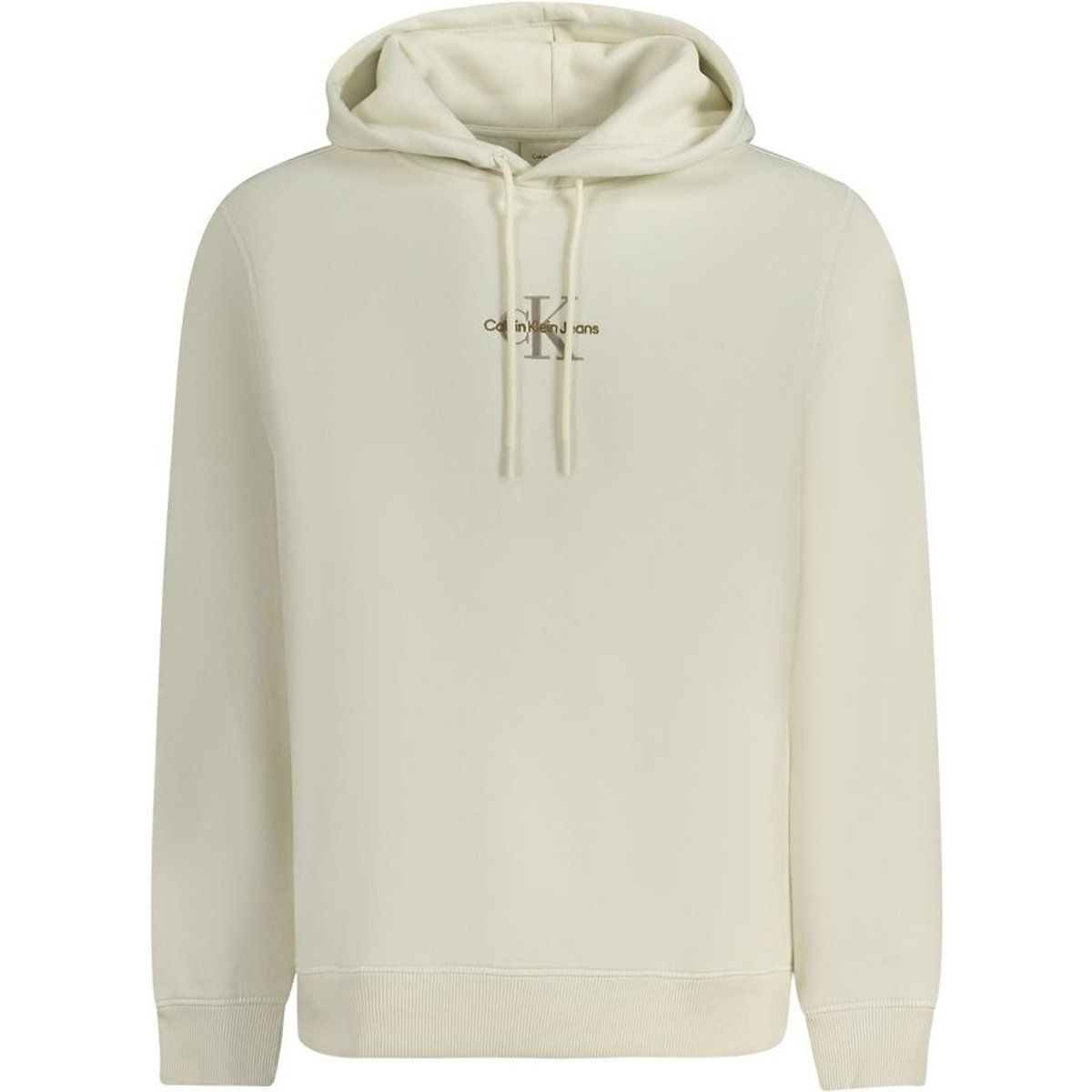Kapuzenpullover mit gesticktem Monogramm, lockere Passform