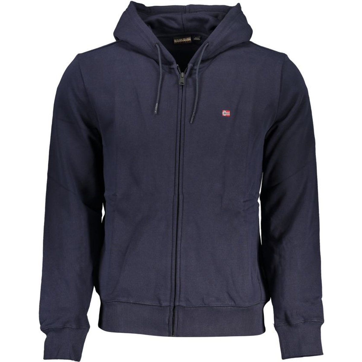 Herren Zip-Up Baumwoll-Kapuzenpullover