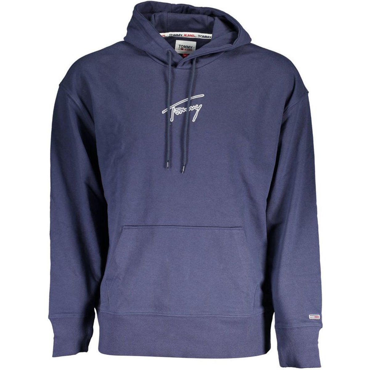 Hoodie mit Signatur-Logo-Schriftzug