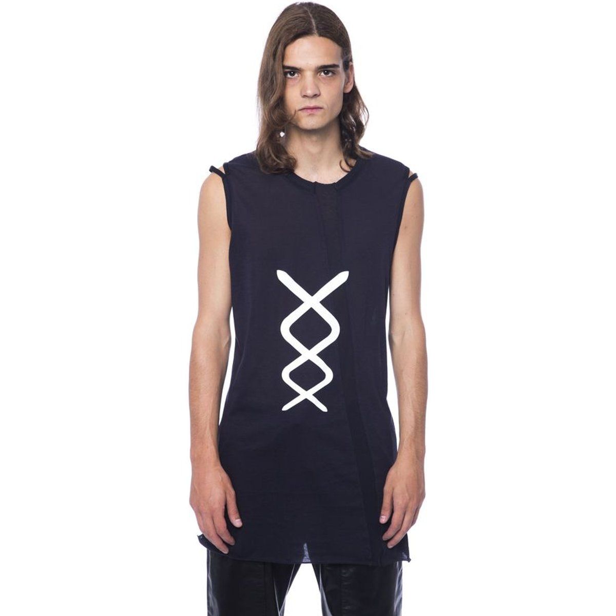 Ärmelloses Tanktop mit Grafikprint