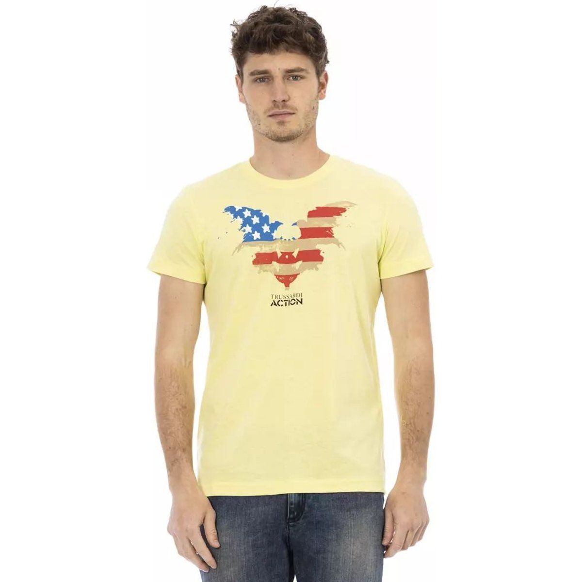 Adler Grafik T-Shirt mit Rundhalsausschnitt