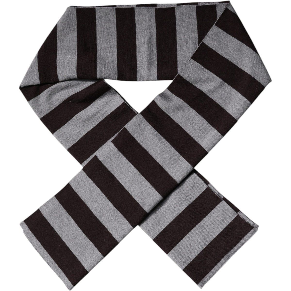 Gestreifter Wollschal Unisex Design