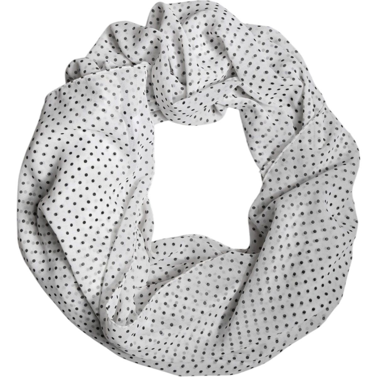 Seidentuch mit Polka Dots