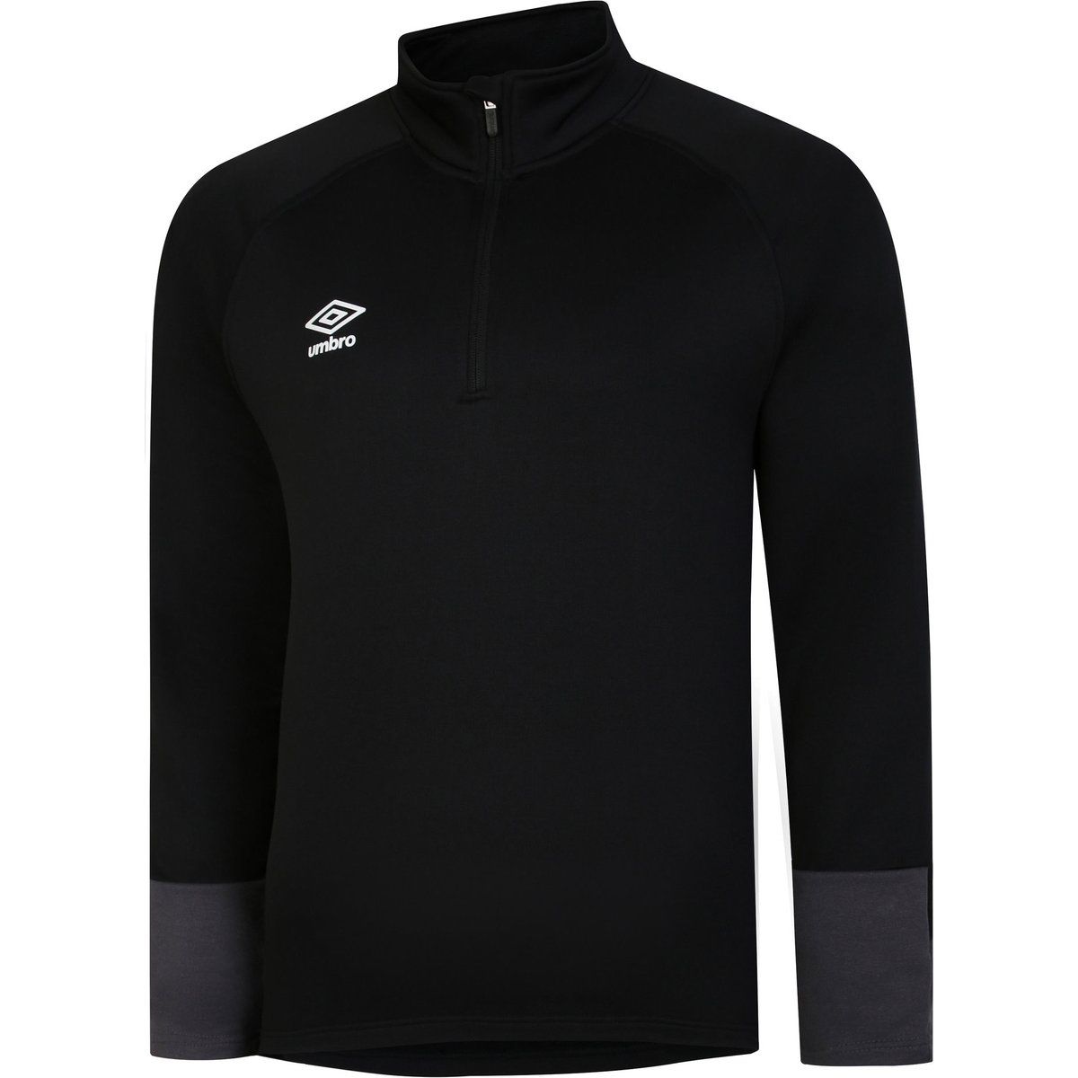 Herren Trainings-Pullover mit halbem Reißverschluss